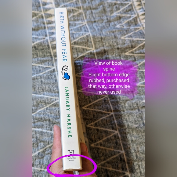 Birth Without Fear by January Harshe, top pregnancy & birth book, BNWT - Picture 4 of 15